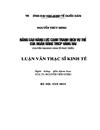 Nâng cao năng lực cạnh tranh dịch vụ thẻ của Ngân hàng TMCP Hàng Hải