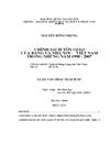 Chính sách tôn giáo của Đảng và Nhà nước Việt Nam trong những năm 1990 - 2007