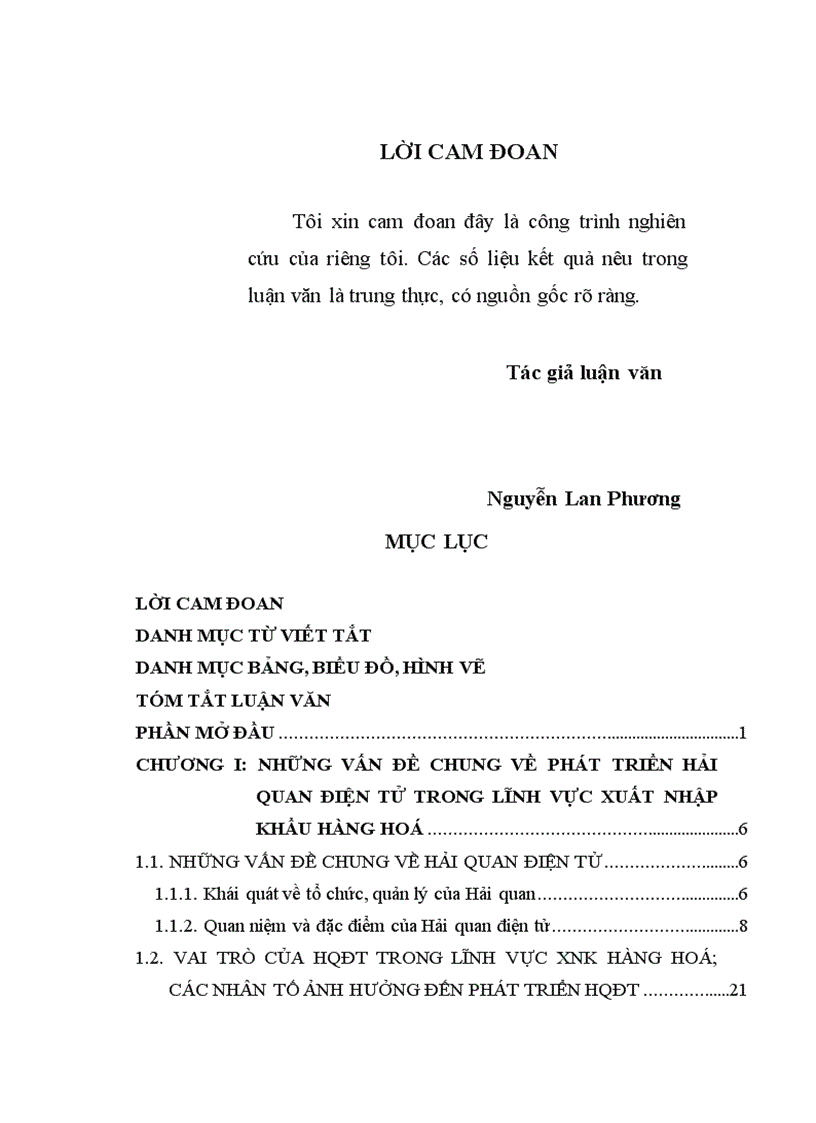 Phát triển hải quan điện tử nhằm thúc đẩy xuất nhập khẩu của Việt Nam trong giai đoạn hội nhập