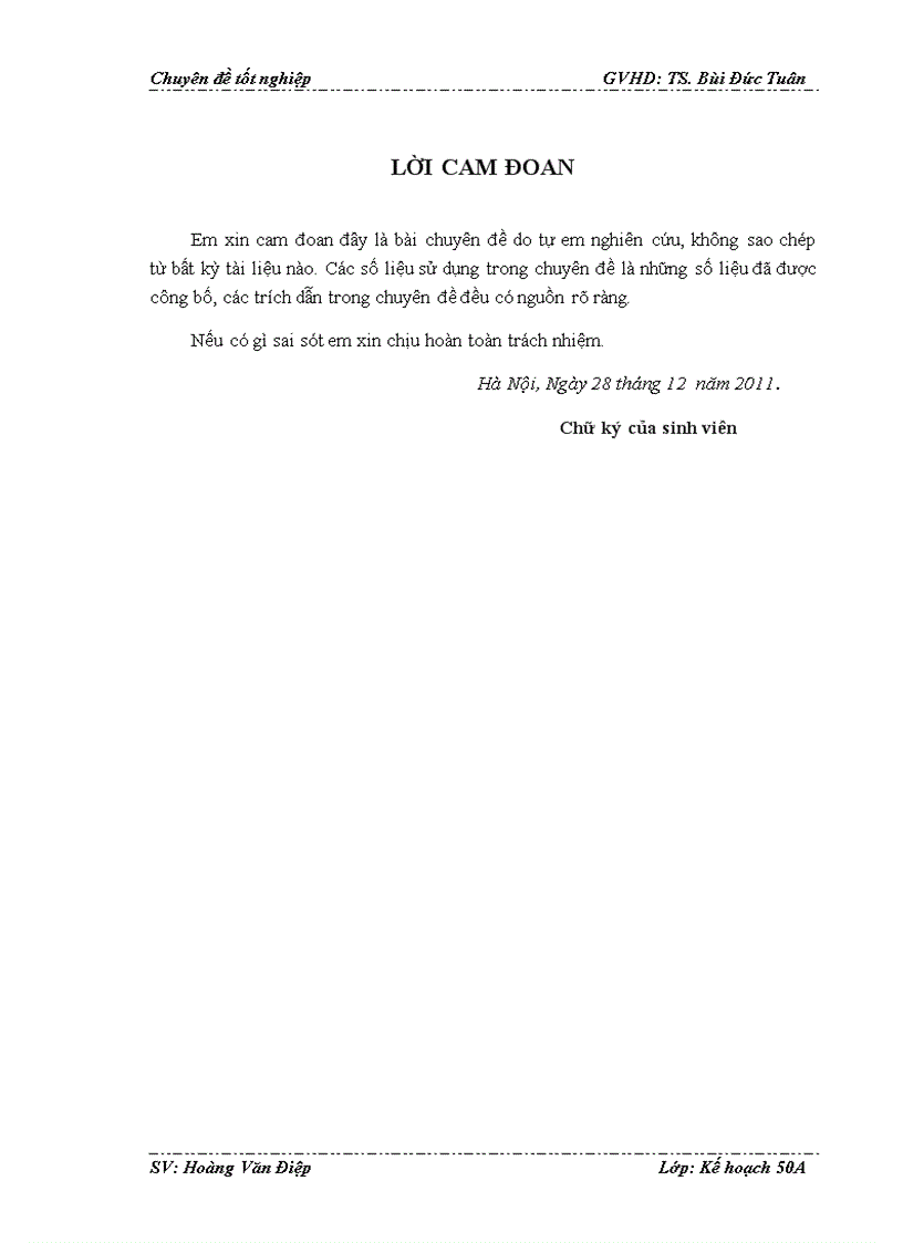 Xây dựng chiến lược kinh doanh tại Công ty cổ phần xi măng Tuyên Quang