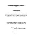 Hoàn thiện quy chế tiền lương của Công ty Tư vấn thiết kế và xây dựng – Tổng Công ty Cổ phần Xây dựng Công nghiệp Việt Nam