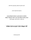 Giải pháp nâng cao chất lượng điện thoại viên tại Tập đoàn Hoa Sao