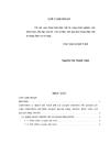 Một số giải pháp nhằm tăng cường công tác quản lý chi thường xuyên của ngân sách nhà nước tại Tổng cục Hải quan