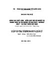 Nâng cao chất lượng kiểm soát nội bộ nghiệp vụ thanh toán tại Chi nhánh Sở giao dịch 1 – NHTMCP Đầu tư và Phát triển Việt Nam