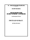 Phân tích tình hình tài chính của công ty cổ phần đầu tư và xây dựng HUD4