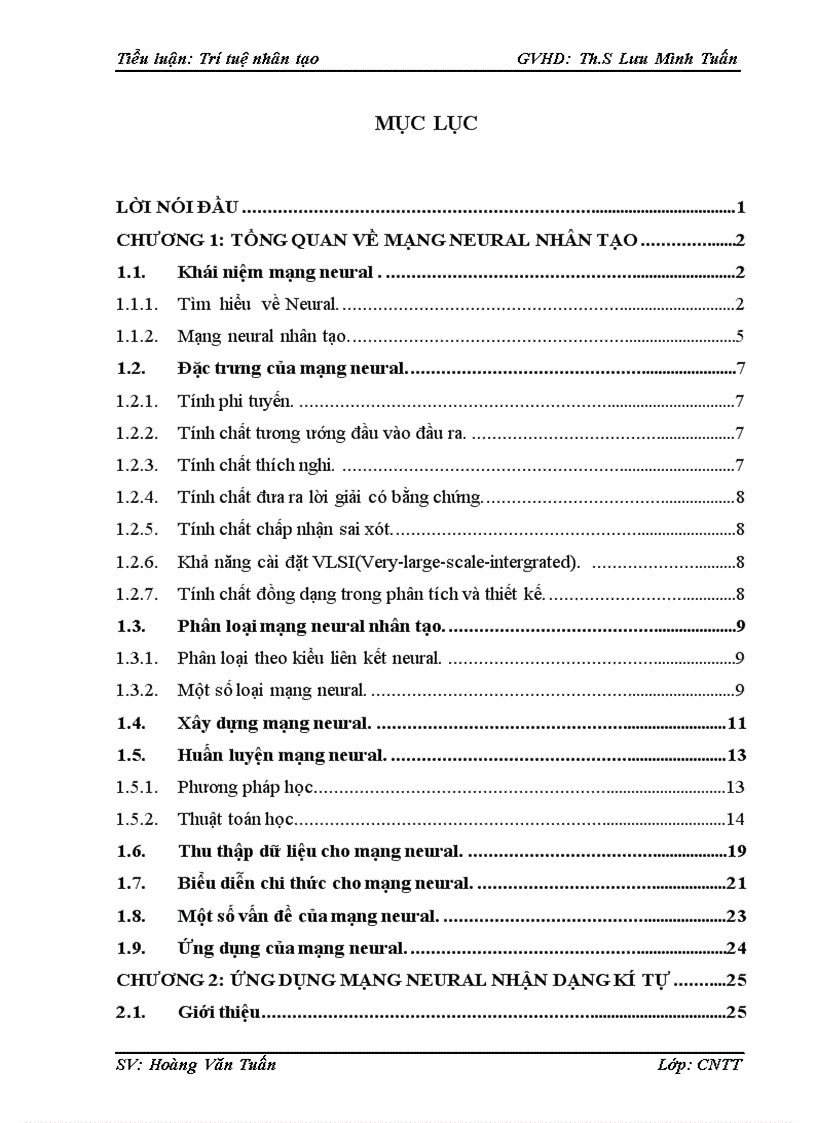 Mạng neural