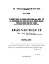 Tổ chức thực thi chính sách của Nhà nước về hỗ trợ đồng bào dân tộc La Hủ, Cống, Mảng trên địa bàn tỉnh Lai Châu