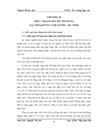 Hoạt động cho vay của Ngân hàng Nông nghiệp và phát triển nông thôn Chi nhánh Cẩm Xuyên trong 4 năm 2007- 2010.