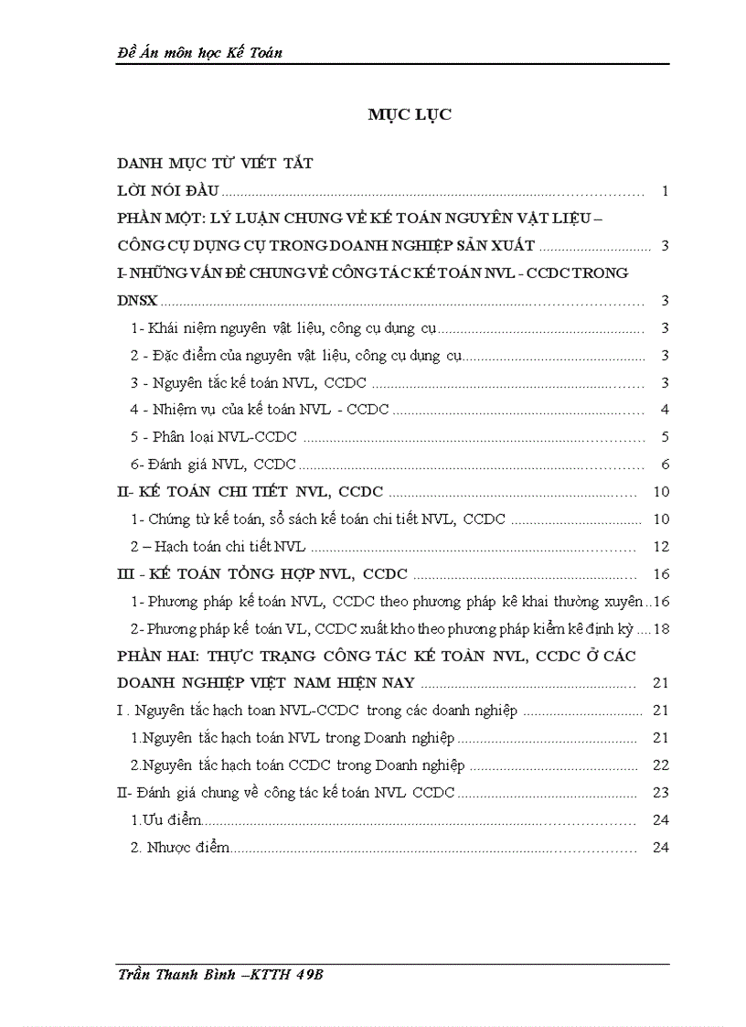 Kế toán NVL-CCDC'