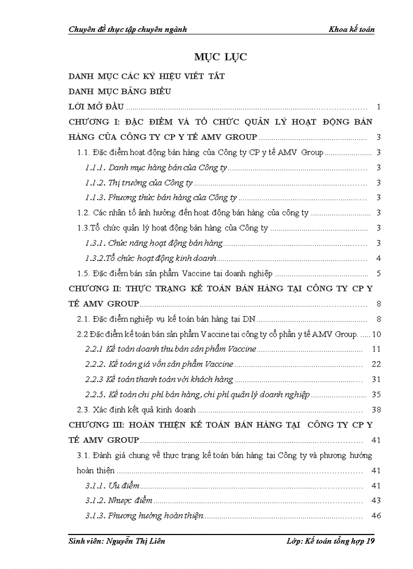 Kế toán bán hàng tại công ty CP y tế AMV Group