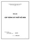 Đồ án môn học: Lập trình và thiết kế web