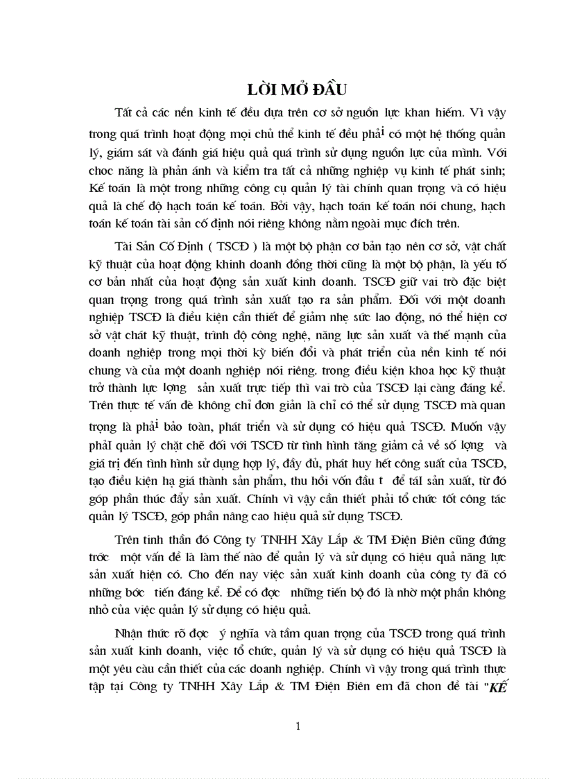 Kế toán tài sản hữu hình