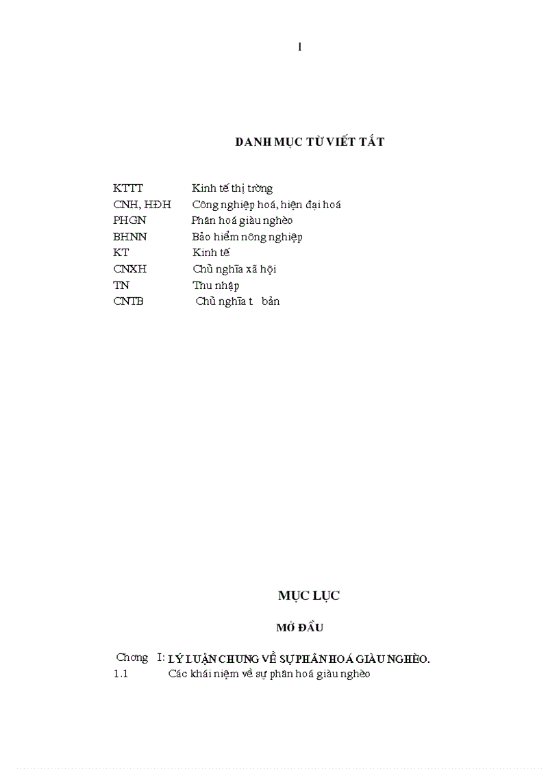 Sự phân hoá giàu nghèo