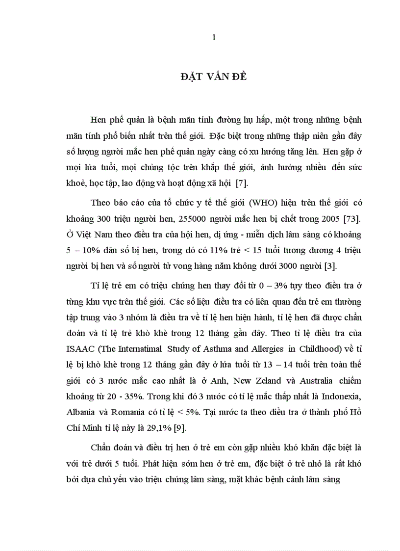 Ảnh hưởng của nhiễm virut đường hô hấp với tình trạng bệnh và thời gian điều trị cơn hen phế quản cấp