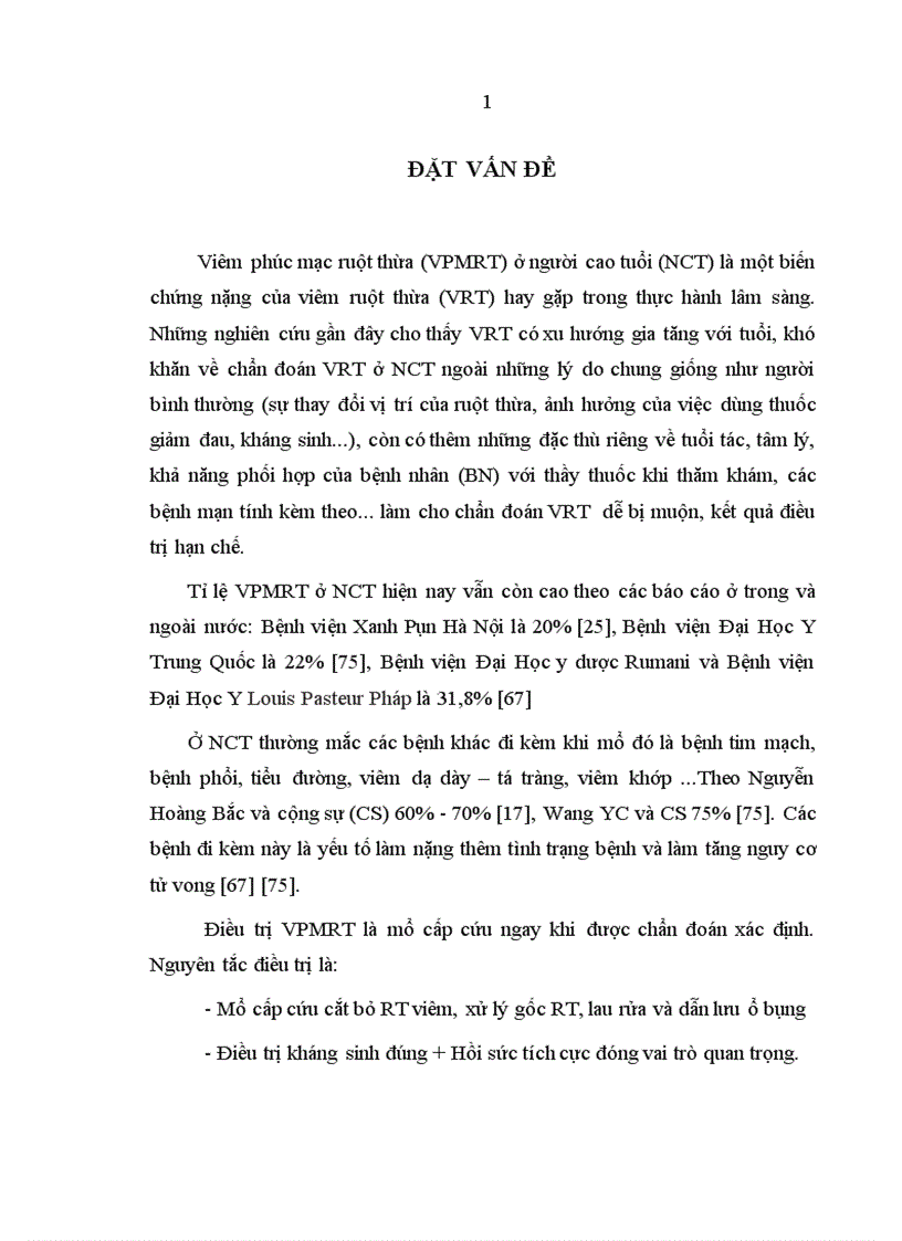 Đánh giá kết quả PTNS điều trị VPMRT ở người cao tuổi tại bệnh viện Hữu Nghị Việt Đức giai đoạn 2005 2010