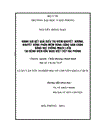 Đánh giá kết quả điều trị các viêm khuyết xương khuyết hổng phần mềm vùng cẳng bàn chân bằng vạt cuống mạch liền tại Bệnh viện hữu nghị Việt Tiệp Hải phòng 1