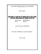 Vận dụng lý luận địa tô chênh lệch II của C.Mác vào việc thâm canh cây trồng ở phú yên