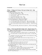 Giải pháp nhằm nâng cao hiệu qủa sử dụng vốn lưu động tại Công ty liên doanh Việt - Pháp sản xuất thức ăn gia súc Proconco - chi nhánh miền Bắc