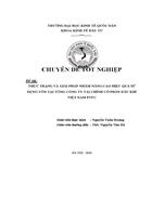 Thực trạng và giải pháp nhằm nâng cao hiệu quả sử dụng vốn tại Tổng cụng ty tài chớnh cổ phần Dầu khớ Việt Nam PVFC