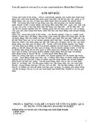 Vấn đề quản lý vốn tại Cơ sỏ sản xuất bánh kẹo Minh Bảo Thành