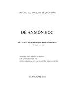 Xây dựng kế hoạch kinh doanh hoa nhân dịp 20 – 11