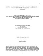 Giải pháp về môi trường và ý thức của con người