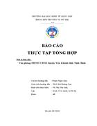 Báo cáo thực tập tổng hợp