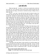 Một số giải pháp nhằm nâng cao hiệu quả sản xuât kinh doanh ở Công ty Cổ phần giầy Hà Nội