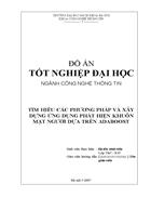 Phát hiện khuôn mặt nhanh sử dụng giải thuật AdaBoost