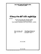 Hạch toán tiêu thụ thành phẩm và xác định kết quả tiêu thụ thành phẩm tại Công ty Dụng cụ cắt và Đo lường cơ khí