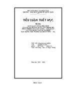 Quy luật quan hệ sản xuất phù hợp với trình độ phát triển của lực lượng sản xuất và vận dụng vào sự nghiệp xây dựng chủ nghĩa xã hội ở nước ta