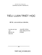 Lịch sử triết học cổ điển Đức.