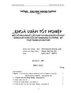 Một số rào cản về văn hoá và luật pháp đối với hoạt động xuất khẩu của Việt Nam sang thị trường Mỹ- Thực trạng và giải pháp
