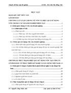 Một số giải pháp nhằm nâng cao hiệu quả sử dụng vốn tại Công ty Cổ phần Đầu tư phát triển kỹ nghệ và xây dựng Việt Nam