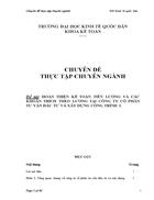 Hoàn thiện kế toán tiền lương và các khoản trích theo lương tại Công ty Cổ phần tư vấn đầu tư và Xây dựng công trình 1