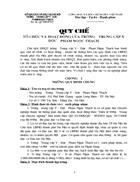 Qui định phương án chi tiền lương, tiền công phụ cấp thu nhập