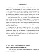 Báo cáo thực tập tại khách sạn Sofitel Metropole Hà Nội