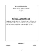 Vận dụng nguyên tắc Xuất phát từ thực tế khách quan và phát huy tính năng động chủ quan để phân tích năng lực tài chính và khả năng cạnh tranh của các ngân hàng thương mại cổ phần Việt Nam