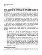 Vài nét về các nước xuất khẩu dầu mỏ. Những tác động tích cực và tiêu cực khi giá xăng dầu thay đổi đến những nước này. Giải pháp để hạn chế tác động tiêu cực.