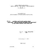 Những giải pháp Ngân hàng Nhà nước cần sử dụng để kiềm chế lạm phát ở Việt Nam trong thời gian tới