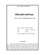 ý thức với những hoạt động x hội