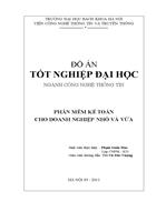 Phần mềm kế toán cho doanh nghiệp nhỏ và vừa