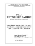 Thiết kế hệ thống giám sát thiết bị điều hòa nhiệt độ theo chuẩn opc ua và giao thức modbus