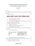 Báo cáo thực tập tại Công ty Cổ phần Du lịch thương mại Thanh Xuân