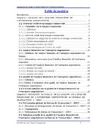 Augmentation de la qualité de l analyse financière de l entreprise emprunteuse
