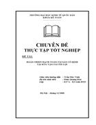Hoàn thiện hạch toán TSCĐ tại HTX vận tải Tín Lợi 1