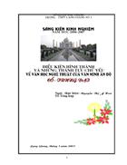 Điều kiện hình thành và những thành tựu chủ yếu về văn học nghệ thuật của văn minh Ấn Độ cổ trung đại