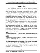 Công tác tổ chức xây dựng và tuyển dụng đại lý phân phối sản phẩm của Công ty TNHH Việt Thành