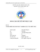 Xây dựng phần mềm chấm điểm bài thi trắc nghiệm dựa vào biểu mẫu 1