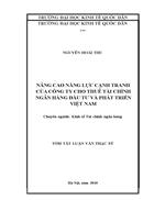 Phát triển hoạt động kinh doanh của Công ty cho thuê tài chính Ngân hàng Đầu tư và Phát triển Việt Nam đến năm 2015 1